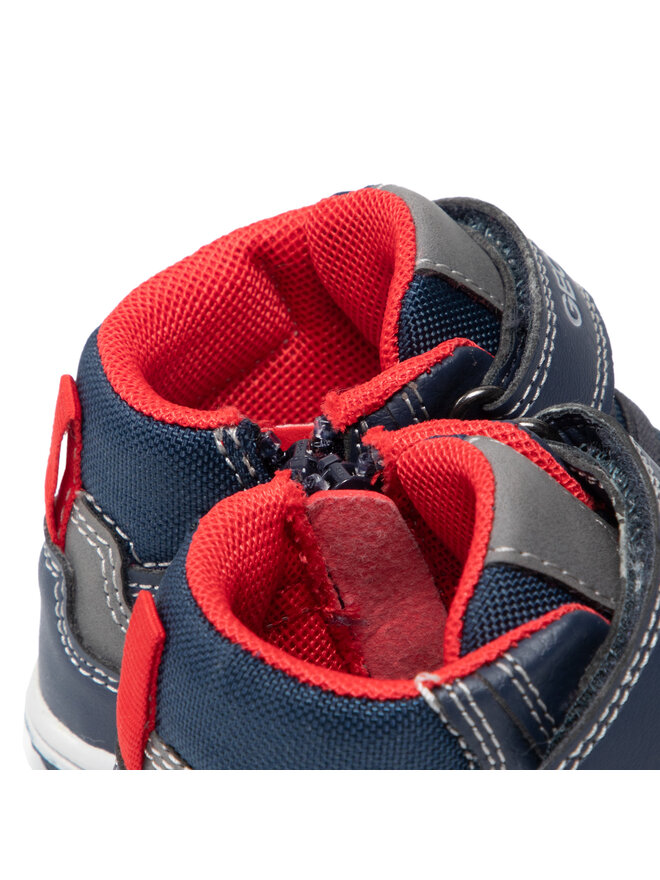Geox Kotníková obuv Geox B Flick B.A B1637A 054FU C0735 M Tmavomodrá