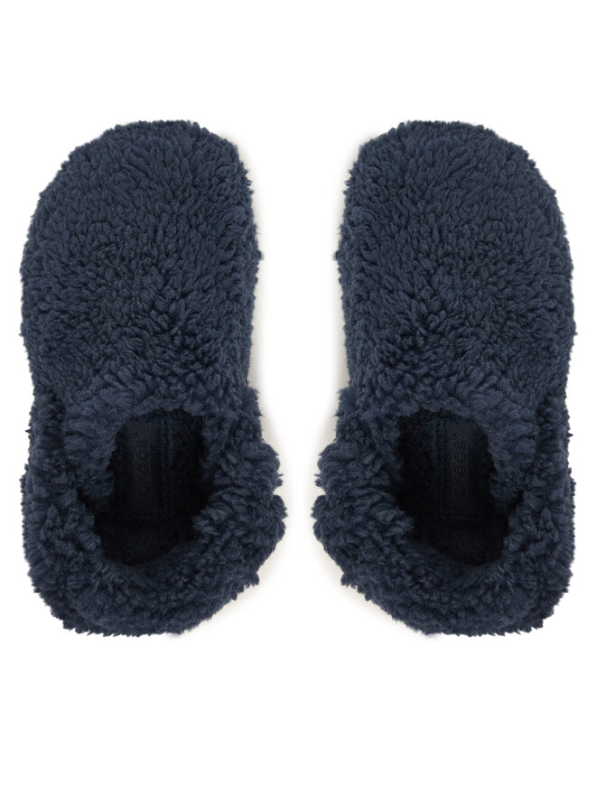 Crocs Hausschuhe Crocs Toddler Classic Cozzzy Slipper 210857 Dunkelblau