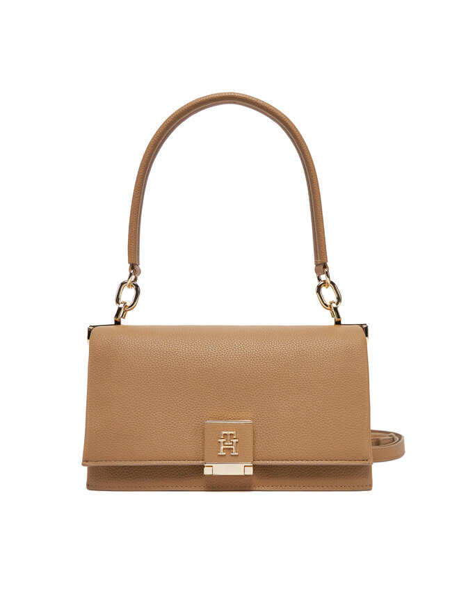 Tommy Hilfiger Torbica Tommy Hilfiger Th Her Med Crossover AW0AW17216 Smeđa