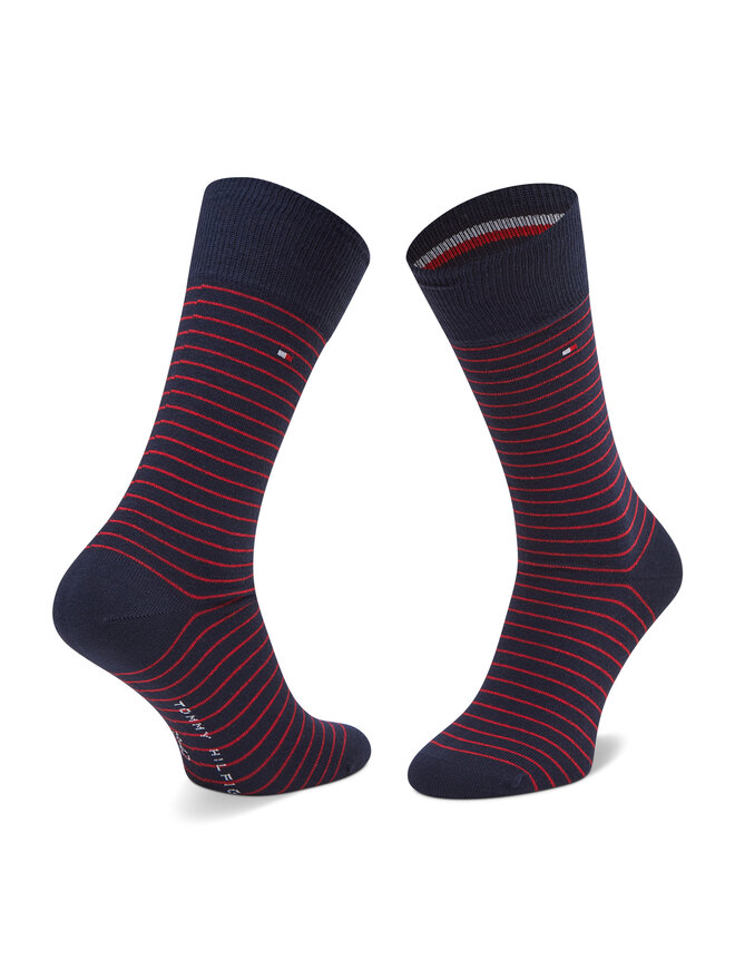 Tommy Hilfiger Комплект 2 чифта дълги чорапи мъжки Tommy Hilfiger 100001496 Тъмносин