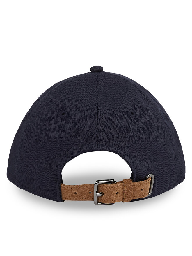 Tommy Hilfiger Czapka z daszkiem Tommy Hilfiger Th Flag Herringbone 6 Panel Cap AM0AM13385 Granatowy