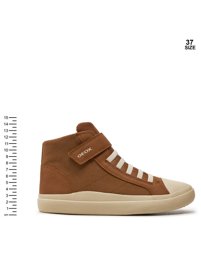 Sneakers Geox J Gisli Boy J465CB 0AFME C0013 S Marron chaussures