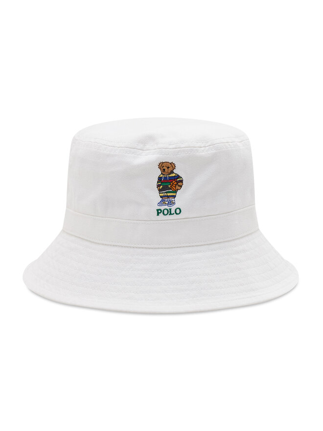 Polo Ralph Lauren Капела Polo Ralph Lauren Bucket 323872273001 Бял