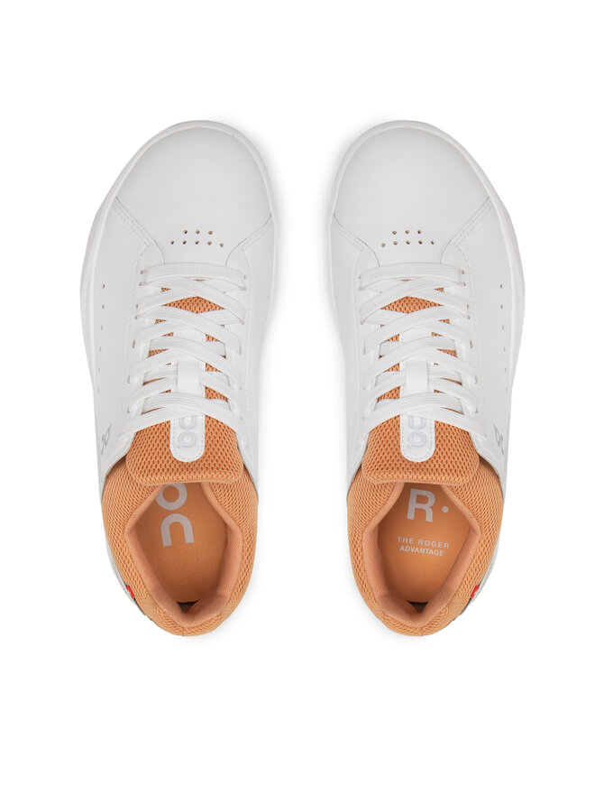 On Sneakersy On The Roger Advantage 48.98513 Bílá
