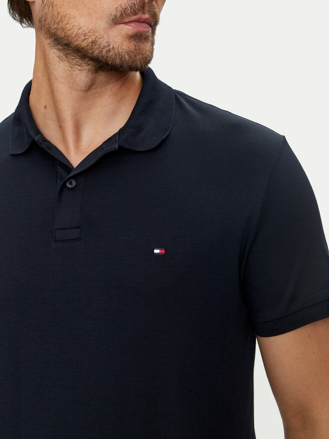 Tommy Hilfiger Tommy Hilfiger Pólóing Essential MW0MW35585 Sötétkék Regular Fit