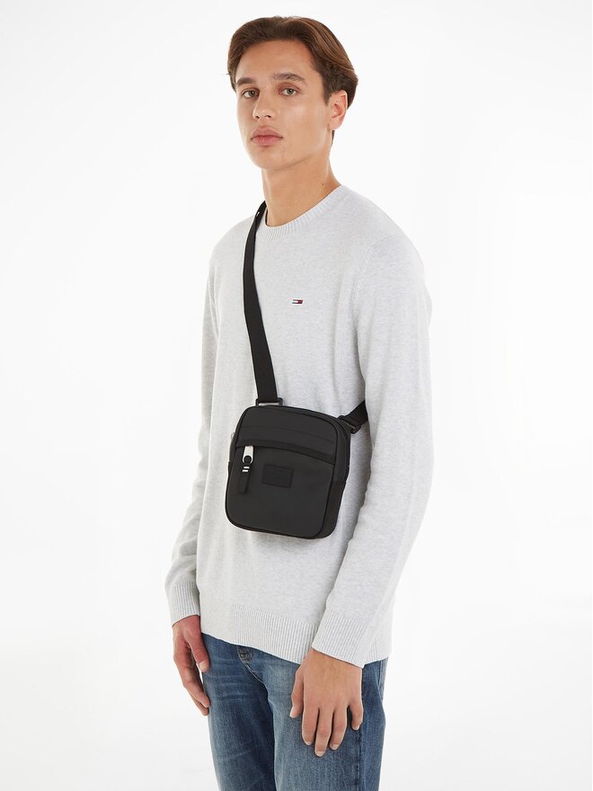 Tommy Jeans Borsellino Tommy Jeans Tjm Function Reporter AM0AM11172 Nero