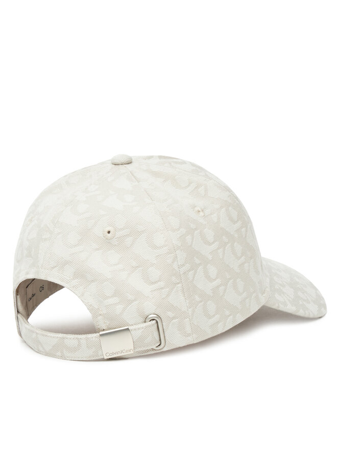Calvin Klein Cap Calvin Klein Aop 6 Panel Baseball Cap LV04K5058G Beige
