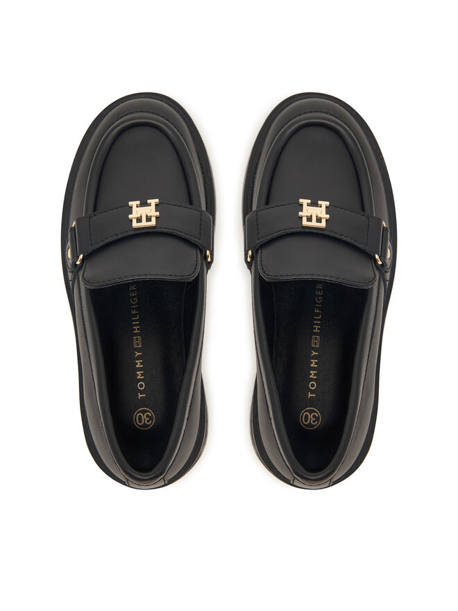 Tommy Hilfiger Slipper Tommy Hilfiger T3A4-35141-1355999 M Schwarz