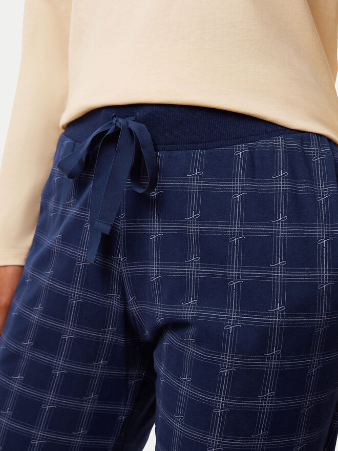Triumph Triumph Pyjamahose 10216544 Dunkelblau Regular Fit