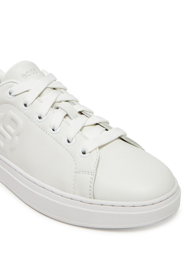 BOSS Sneakers aus Stoff BOSS Morrie_Slon_rnmono 50541649 Weiß