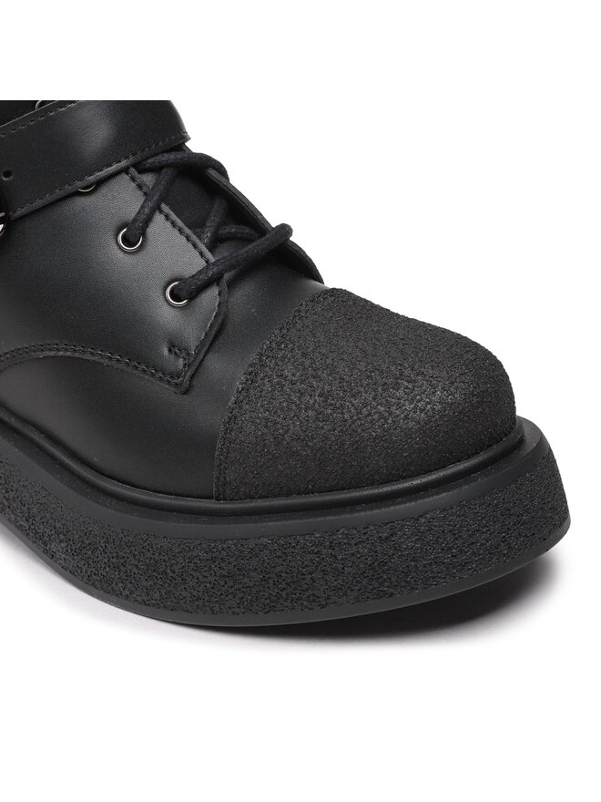 Altercore Botines planos Altercore Riley Vegan Negro