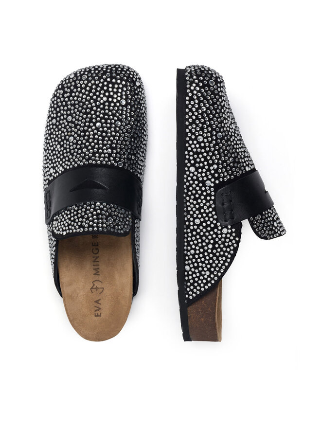 Eva Minge Pantoletten Eva Minge PERPETUE-24SS03 Silberfarben
