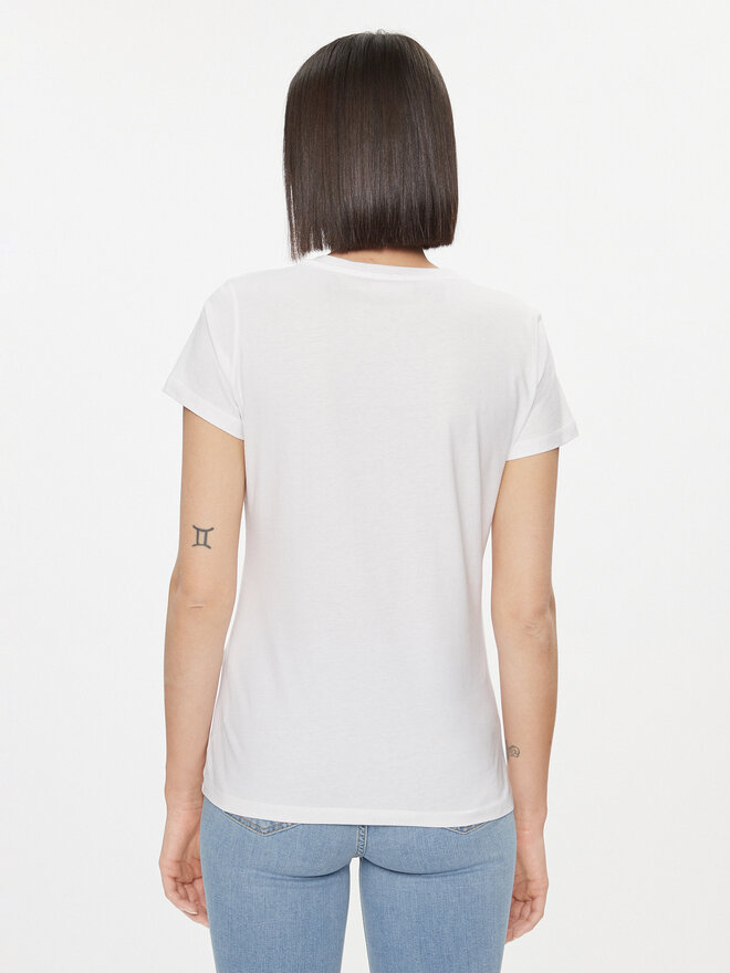 Liu Jo Liu Jo Camiseta WA4034 JS923 Blanco Regular Fit