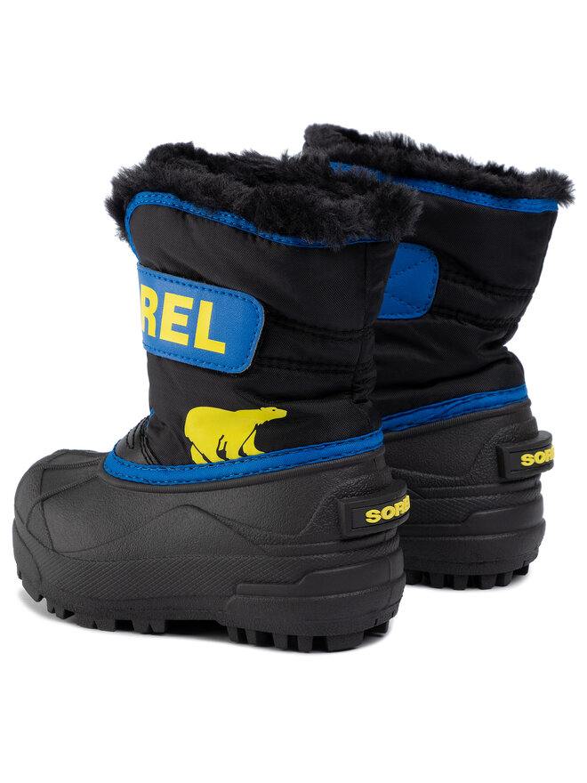 Sorel Μπότες Χιονιού Sorel Snow Commander NC1960 Μαύρο