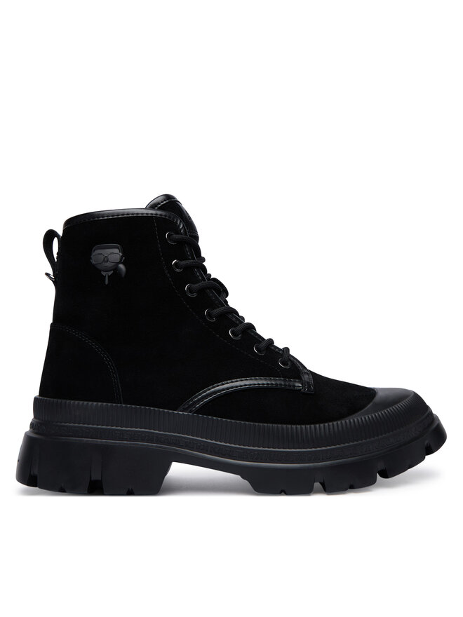 KARL LAGERFELD Schnürschuhe KARL LAGERFELD Trekka Mens Nft KL25252 Schwarz