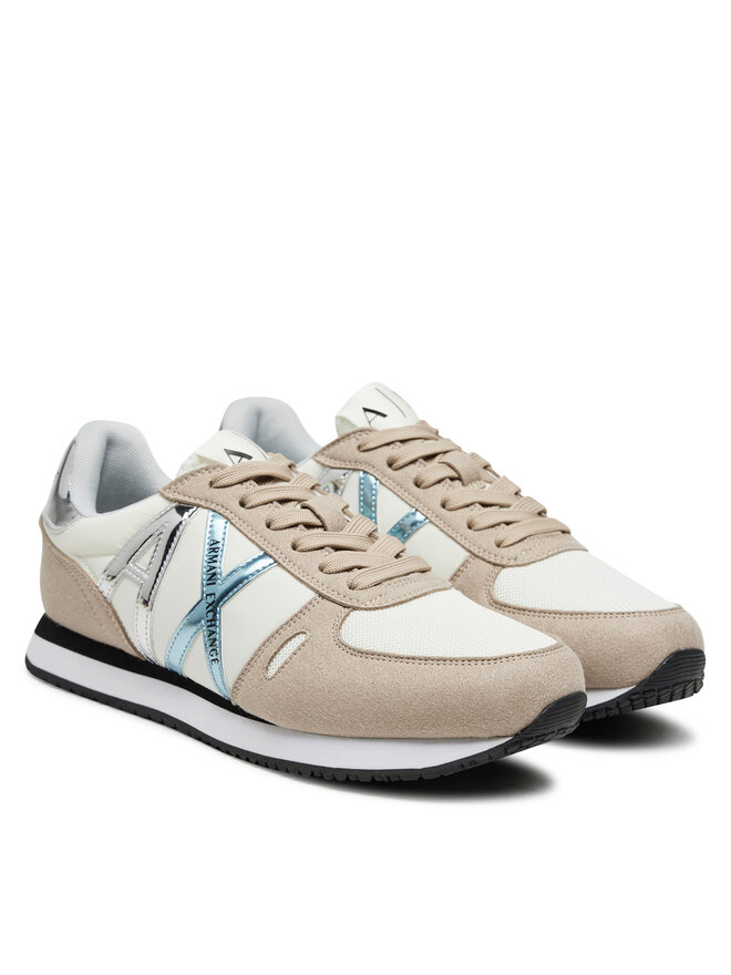 Armani Exchange Sneakersy Armani Exchange XDX031 XV137 U421 Écru