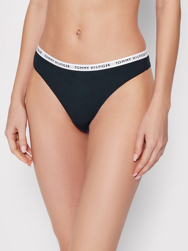 Tommy Hilfiger Tommy Hilfiger Σετ 3 τεμάχια στρίνγκ UW0UW02829 Έγχρωμο