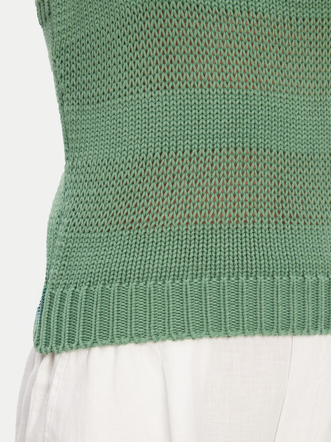 United Colors Of Benetton United Colors Of Benetton Marškinėliai 1898DH018 Žalia Relaxed Fit