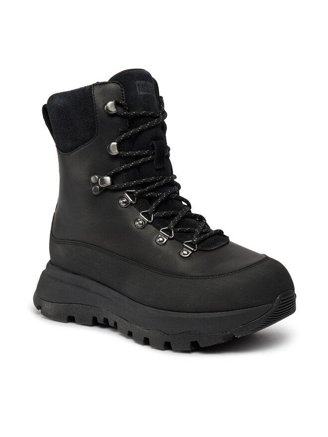 FitFlop Schnürstiefeletten FitFlop Neo D-Hyker GP3-090 Schwarz