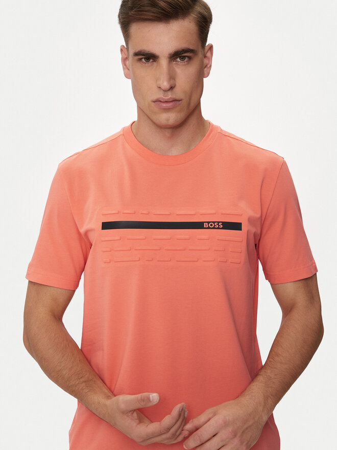 BOSS BOSS Camiseta Tee 4 50513010 Naranja Regular Fit