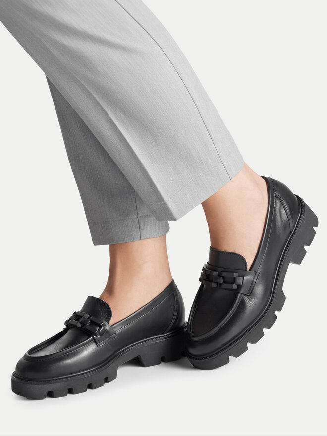 Badura Loafersy Badura TROPEA-E23-28188PE Černá