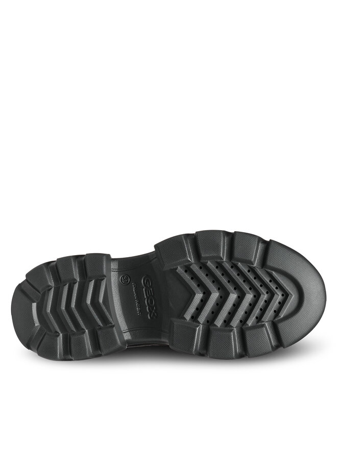 Geox Ботуши Geox J Junette Girl J46HVC 0BCNH C9999 S Черен