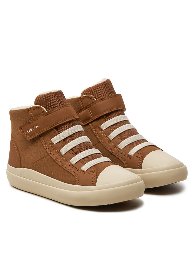 Geox Tenisice Geox J Gisli Boy J465CB 0AFME C0013 M Smeđa