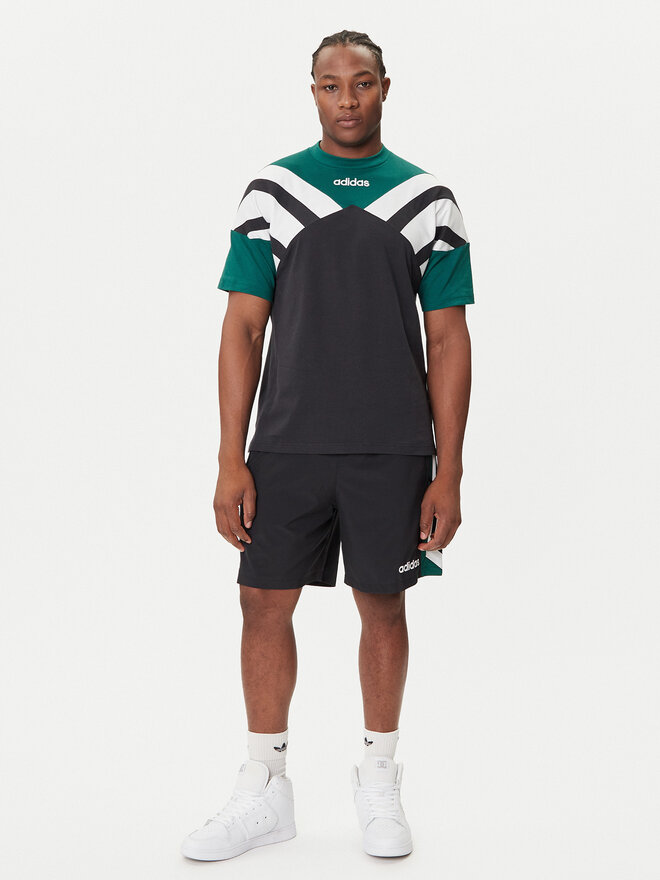 adidas adidas T-shirt Archive Cutline JX3075 Zelena Loose Fit