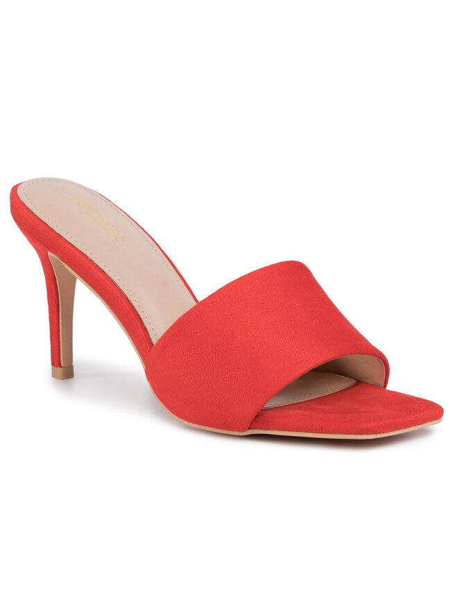DeeZee Pantoletten DeeZee KL-3349-W7 Rot