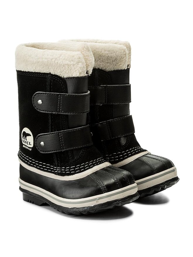 Bottes de neige Sorel Childrens 1964 Pac Strap NC1876 1638011010 Noir chaussures