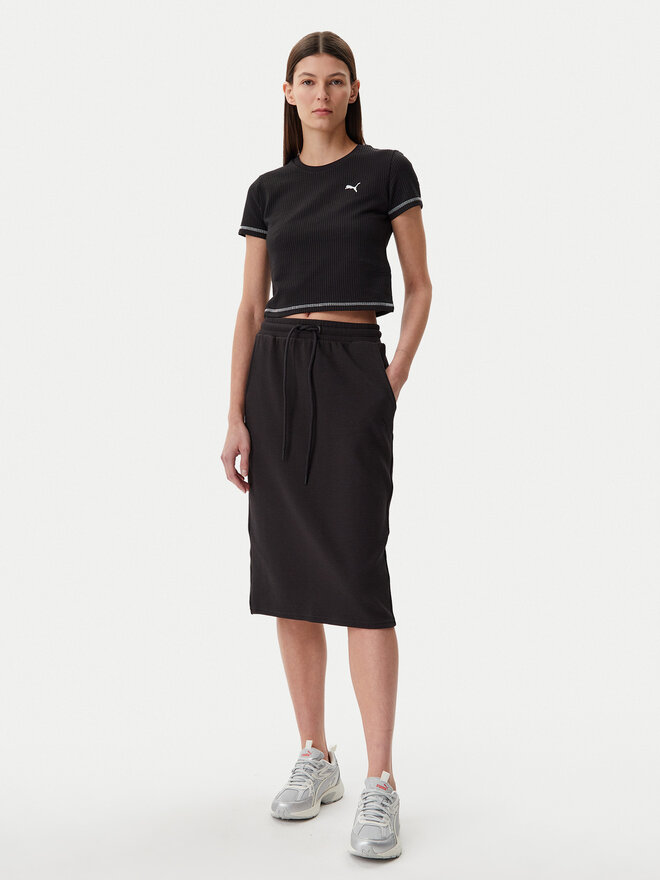 Puma Puma Marškinėliai Dare To 629806 Juoda Slim Fit