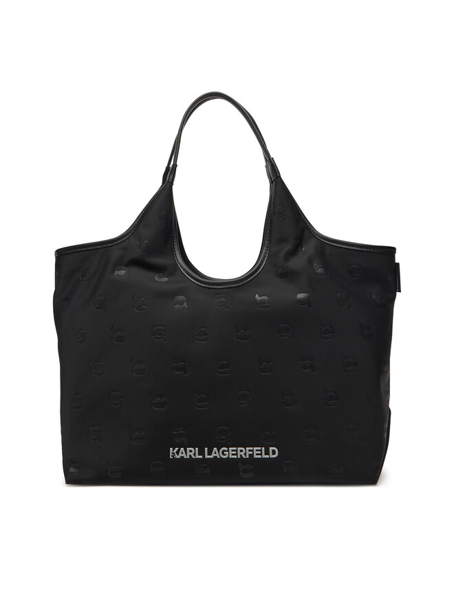 KARL LAGERFELD Táska KARL LAGERFELD A3W30116 Fekete