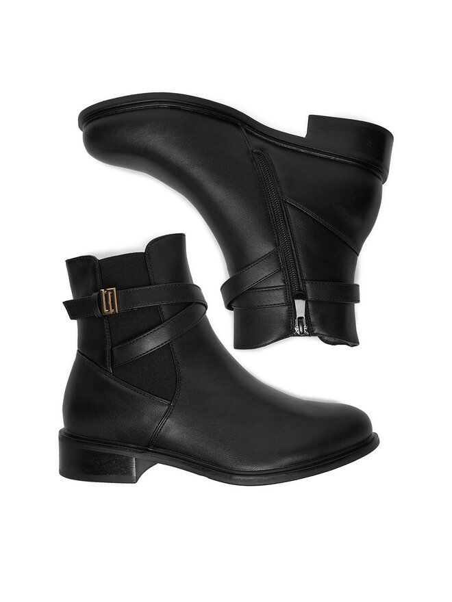 DeeZee Botine DeeZee HX20207-182 Negru