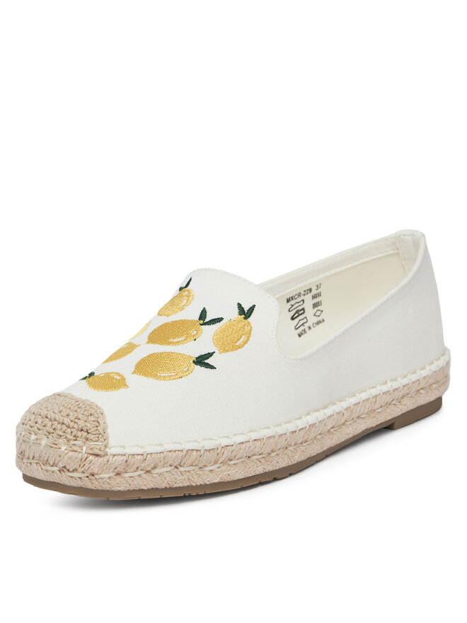 DeeZee Espadrilky DeeZee MXCR-229 Biela