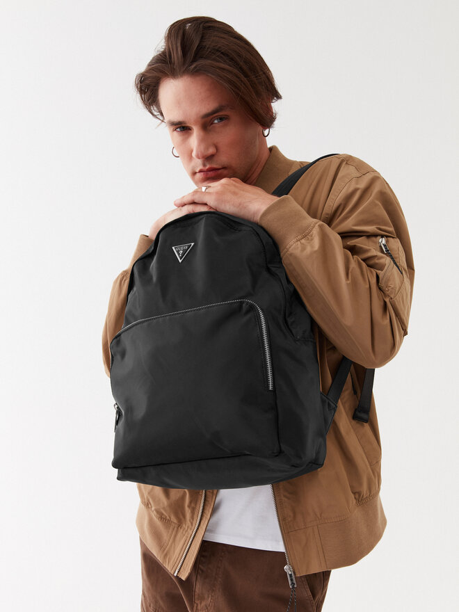 Guess Plecak Guess Certosa Nylon Smart HMECRN P3111 Czarny
