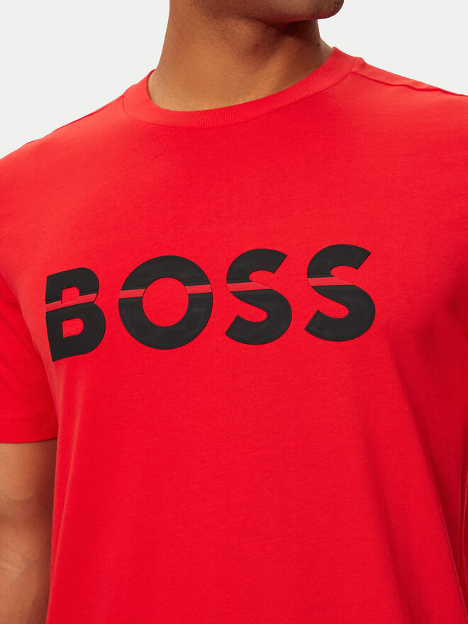 BOSS Boss T-Shirt 50525208 Rot Regular Fit
