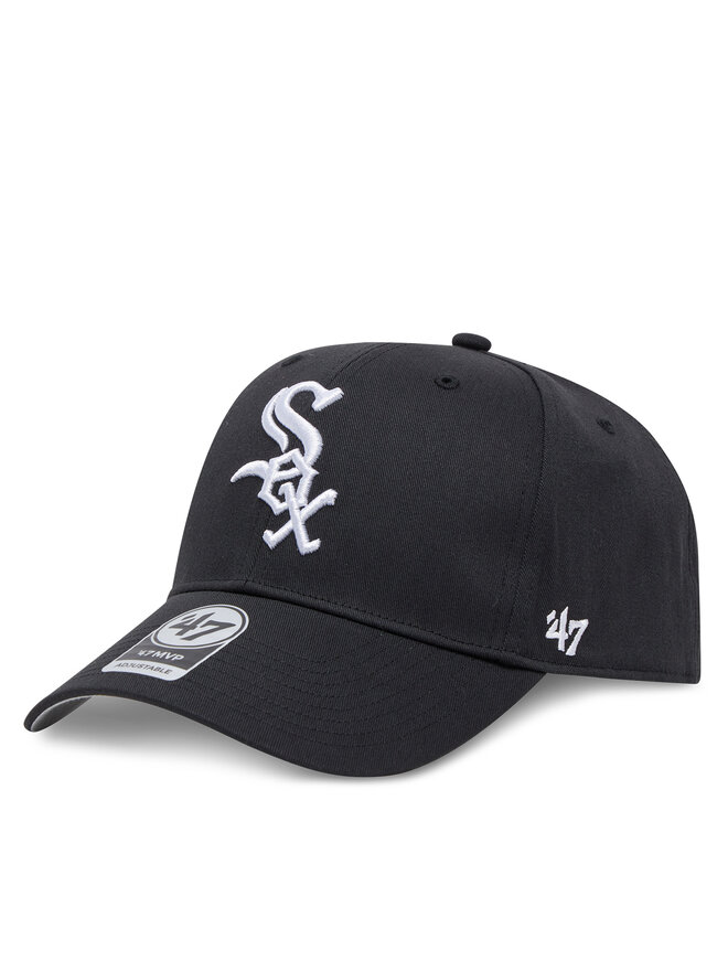 47 Brand Gorra con visera 47 Brand MLB Chicago White Sox Raised Basic '47 MVP B-RAC06CTP Negro