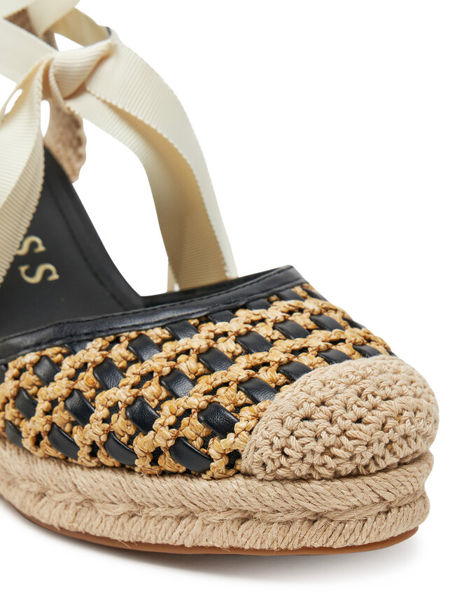 Guess Espadrilles Guess FLJNAM FAB04 Schwarz
