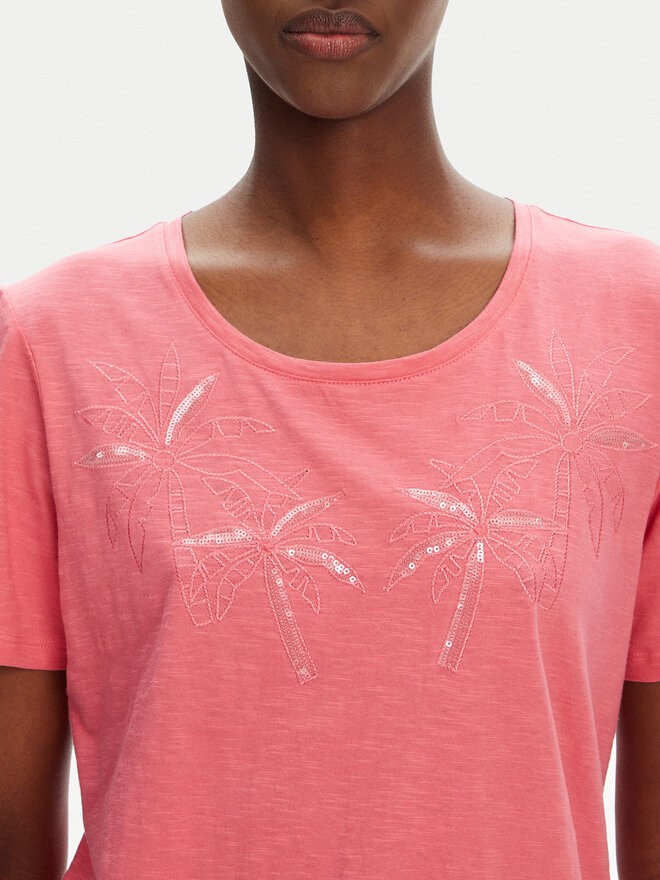 Olsen Olsen T-Shirt 11104823 Ροζ Regular Fit