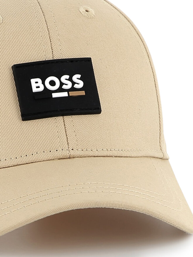 BOSS Czapka z daszkiem BOSS J51684 Beżowy
