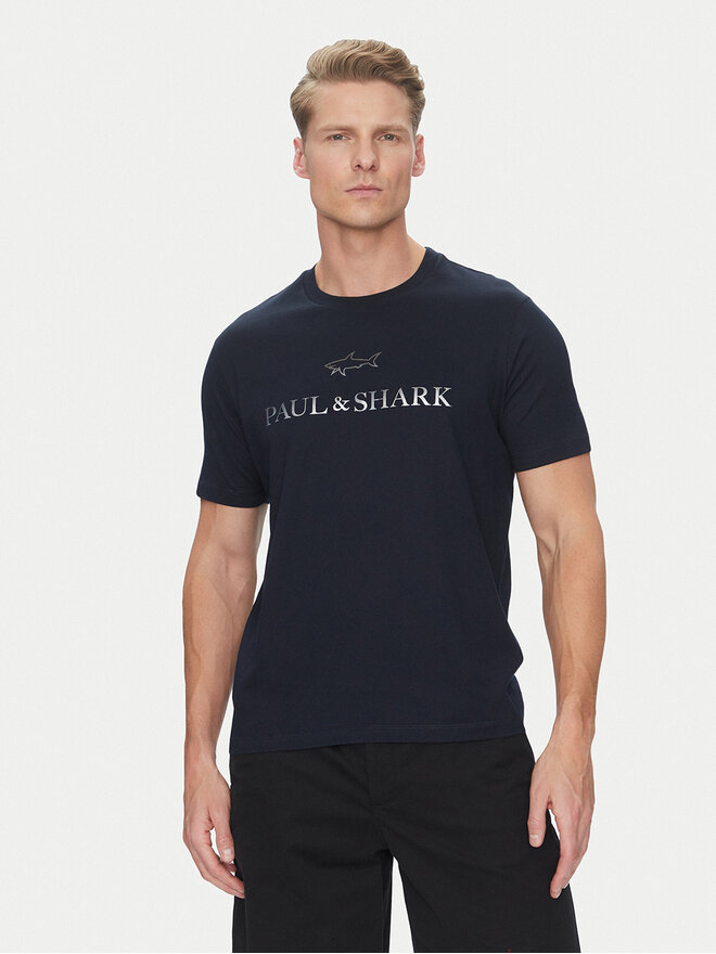 Paul&Shark Paul&Shark Camiseta C0P1239 Azul marino Regular Fit