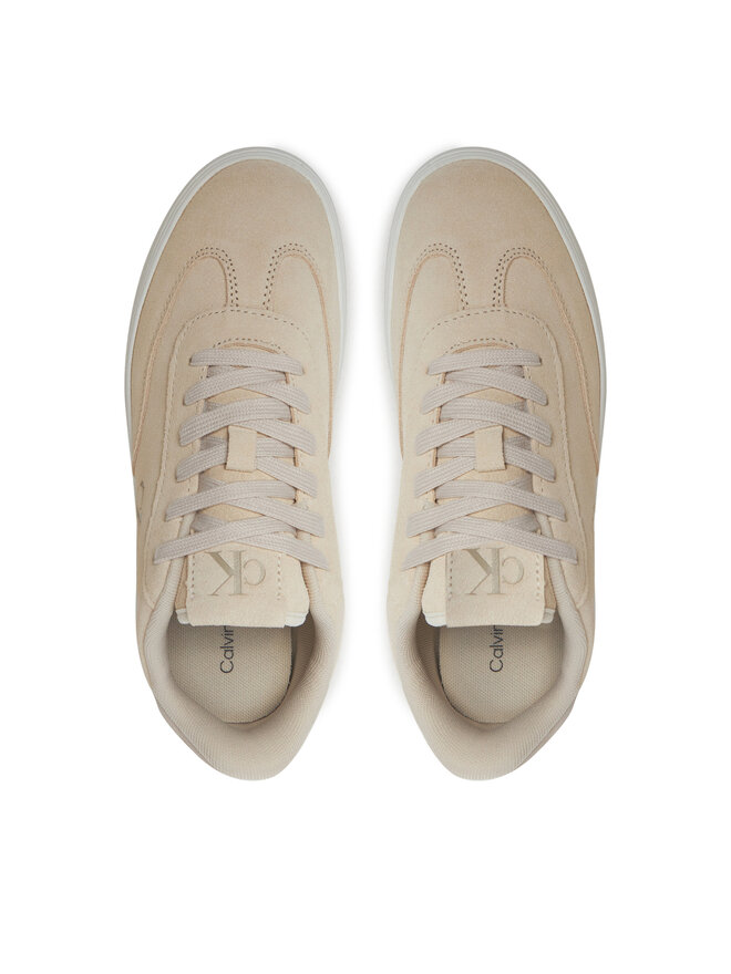 Calvin Klein Jeans Sneakers Calvin Klein Jeans Classic Cupsole Laceup Wt Wm YW0YW01833 Écru