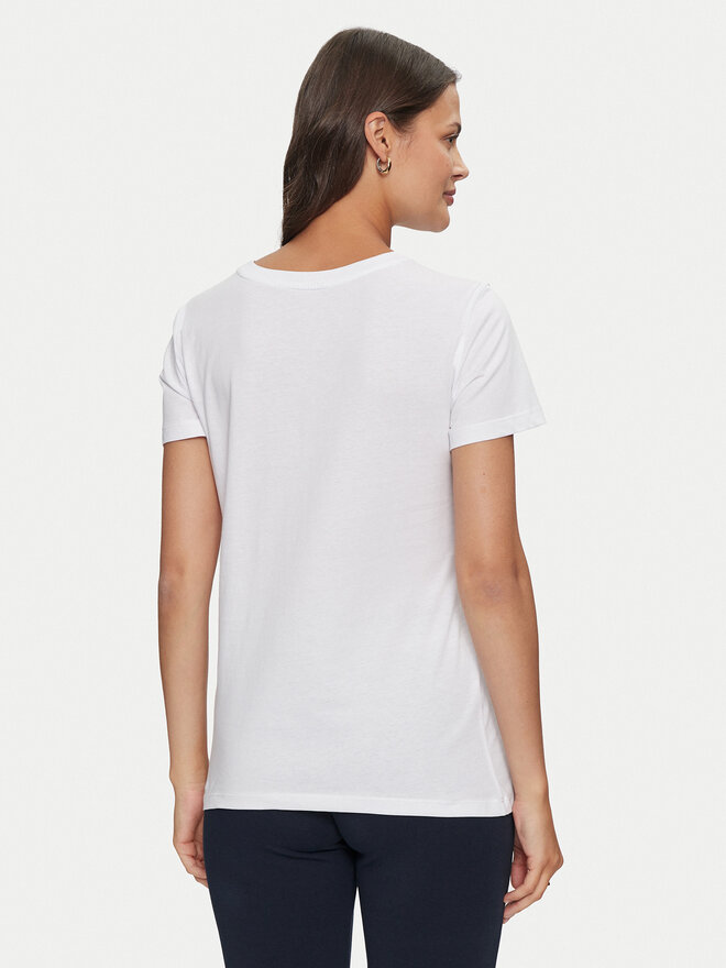 Armani Exchange Armani Exchange T-Shirt 6DYT15 YJ3RZ 1000 Weiß Regular Fit