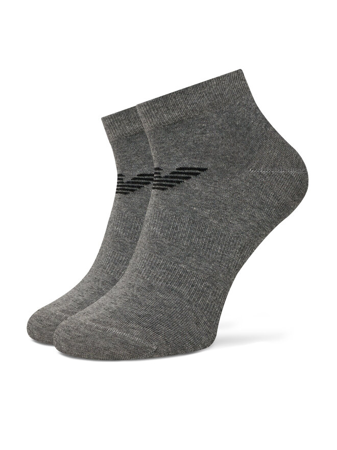 Emporio Armani 3er-Set niedrige Herrensocken Emporio Armani EM000550 AF12271 MC059 Bunt