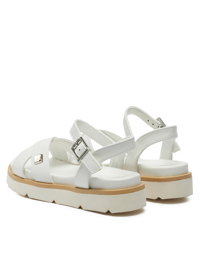 Patrizia Pepe Sandále Patrizia Pepe PJ296.30 M Biela
