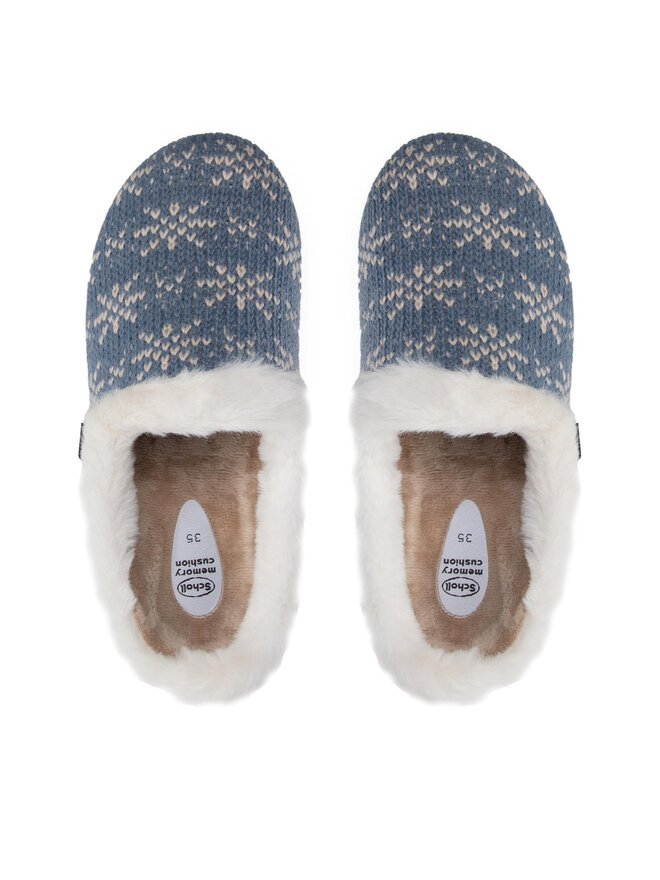 Scholl Bačkory Scholl Creamy MF30145 1017 Modrá