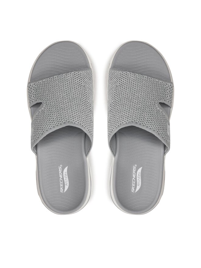 Skechers Ciabatte Skechers Go Walk Arch Fit Sandal-Joyful 140274/GRY Grigio