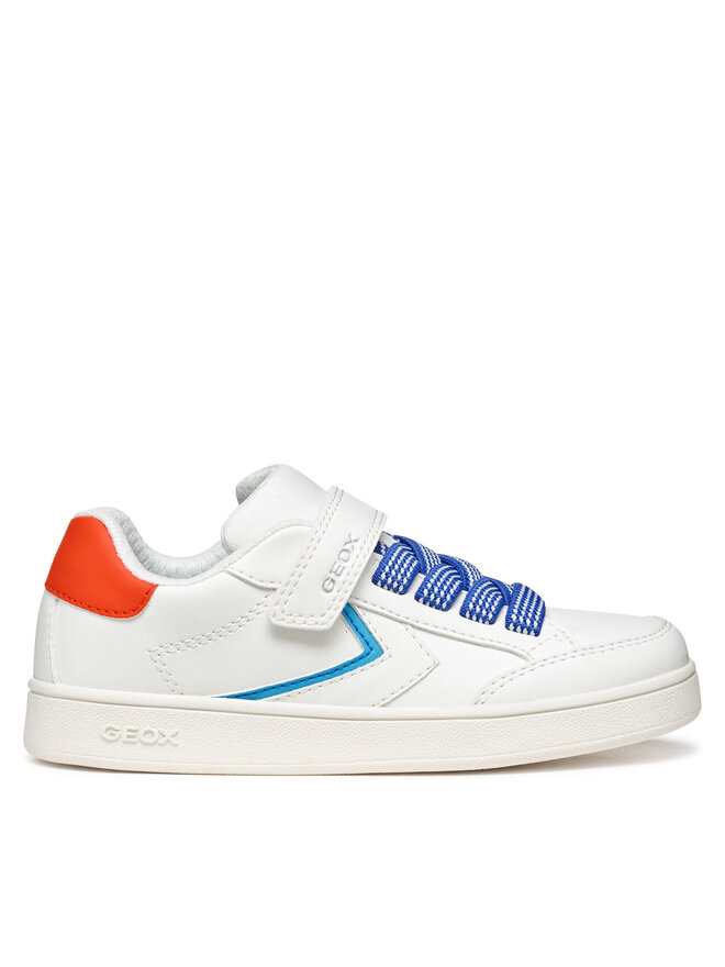 Geox Sneakersy Geox J Eclyper J55LSA 5411 C0422 D Biały