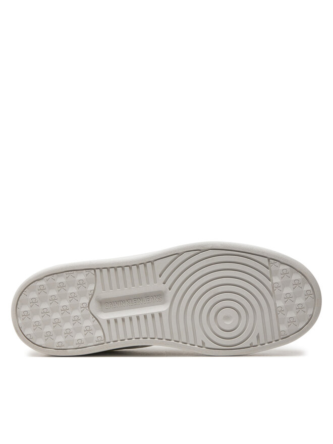 Calvin Klein Jeans Tenisice Calvin Klein Jeans Basket Cupsole Low Mix In Met YW0YW01387 Bijela