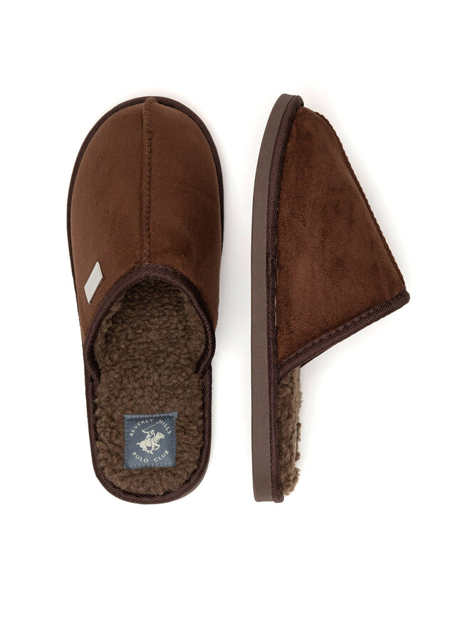 Beverly Hills Polo Club Papuče Beverly Hills Polo Club P4194528 Smeđa